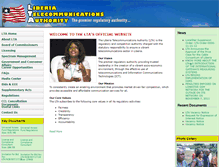 Tablet Screenshot of lta.gov.lr
